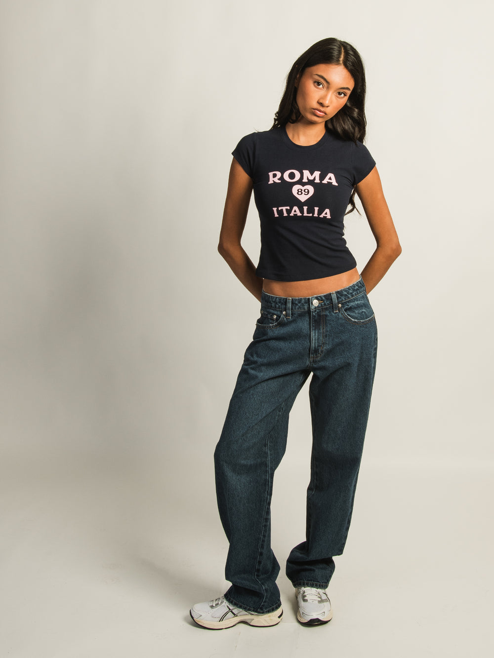 HARLOW KATIE TEE - NAVY