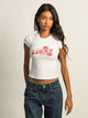 HARLOW HARLOW KATIE TEE - WHITE - Boathouse