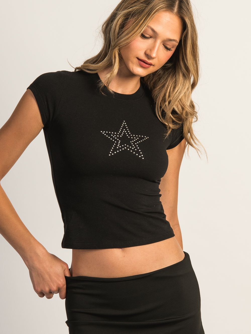 HARLOW PARTY KATIE TEE - STAR