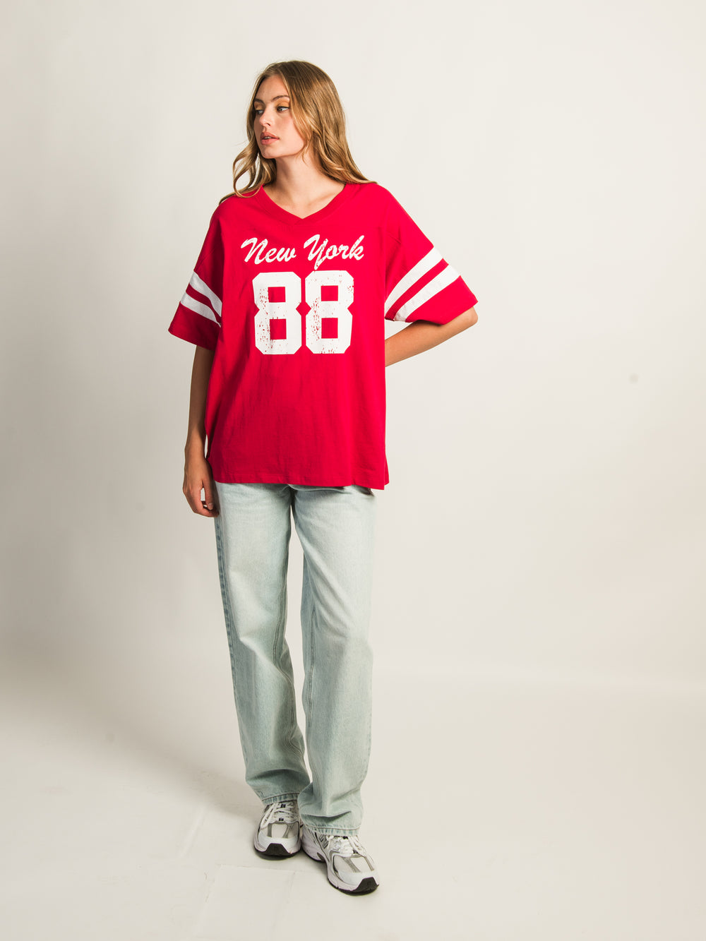 HARLOW BRADY TEE - PORT