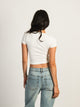 HARLOW HARLOW RIBBED SEAMLESS TEE - OFF WHITE - CLEARANCE - Boathouse