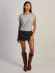 HARLOW HARLOW SKYE SLOUCH TEE - HEATHER GREY - Boathouse