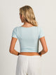 HARLOW HARLOW SQUARENECK SEAMLESS TEE - LIGHT BLUE - Boathouse