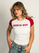 HARLOW HARLOW MISSY APPLIQUE TEE - PUERTO RICO - Boathouse