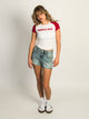 HARLOW HARLOW MISSY APPLIQUE TEE - PUERTO RICO - Boathouse