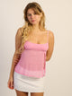 HARLOW HARLOW KESTRA TANK - CHERRY BLOSSOM - Boathouse