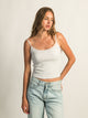 HARLOW HARLOW MALLORY MELANGE TANK TOP - CLOUD - Boathouse