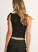 HARLOW HARLOW PARTY TEGAN TANK TOP - BLACK - Boathouse