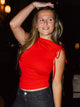 HARLOW HARLOW PARTY TEGAN TANK TOP - PORT - Boathouse