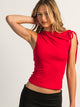 HARLOW HARLOW PARTY TEGAN TANK TOP - PORT - Boathouse