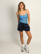 HARLOW HARLOW LACEY TANK TOP - E. BLUE - Boathouse