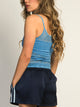 HARLOW HARLOW LACEY TANK TOP - E. BLUE - Boathouse