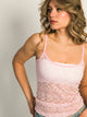 HARLOW HARLOW LACEY TANK TOP - CHERRY BLOSSOM - Boathouse