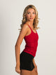 HARLOW HARLOW LACEY TANK - PORT - Boathouse