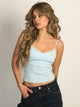 HARLOW HARLOW ISLA TANK TOP - SOFT BLUE - Boathouse