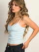 HARLOW HARLOW ISLA TANK TOP - SOFT BLUE - Boathouse
