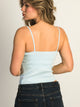 HARLOW HARLOW ISLA TANK TOP - SOFT BLUE - Boathouse