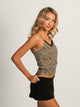 HARLOW HARLOW ISLA LEOPARD PRINT TANK - Boathouse