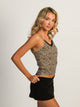 HARLOW HARLOW ISLA LEOPARD PRINT TANK - Boathouse