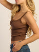 HARLOW HARLOW HANNAH TANK-CHOCOLATE - Boathouse
