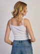 HARLOW HARLOW HANNAH TANK - WHITE - Boathouse
