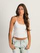 HARLOW HARLOW HANNAH TANK - WHITE - Boathouse