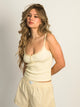 HARLOW HARLOW HANNAH TANK TOP - YELLOW - Boathouse