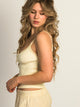 HARLOW HARLOW HANNAH TANK TOP - YELLOW - Boathouse