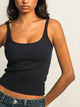 HARLOW HARLOW ESSENTIAL RIBBED TANK TOP - NAVY - Boathouse