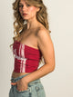 HARLOW HARLOW BAILEY PRINT TUBE TOP - 01 SPORT - CLEARANCE - Boathouse