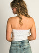 HARLOW HARLOW BAILEY DITSY TUBE TOP - WHITE - Boathouse