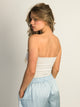 HARLOW HARLOW BAILEY MELANGE TUBE TOP - MIAMI 99 - Boathouse