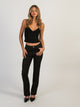 HARLOW HARLOW PARTY TYLA TANK TOP - BLACK - Boathouse