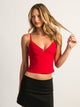 HARLOW HARLOW PARTY TYLA TANK TOP - PORT - Boathouse