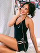 HARLOW HARLOW TORI HALTER TOP - BLACK - Boathouse