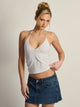 HARLOW HARLOW TORI HALTER TOP - PIN DOT - Boathouse