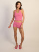 HARLOW MELANI HALTER TOP – ROSE