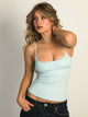 HARLOW HARLOW HARLOW ESSENTIAL DUO TANK TOP - CRYSTAL BLUE - Boathouse
