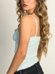 HARLOW HARLOW HARLOW ESSENTIAL DUO TANK TOP - CRYSTAL BLUE - Boathouse