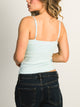 HARLOW HARLOW HARLOW ESSENTIAL DUO TANK TOP - CRYSTAL BLUE - Boathouse