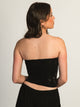 HARLOW HARLOW SIENNA TUBE TOP - BLACK - Boathouse