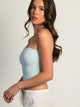 HARLOW HARLOW SIENNA TUBE TOP - CRYSTAL BLUE - Boathouse