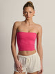 HARLOW HARLOW SIENNA TUBE TOP - HOT PINK - Boathouse