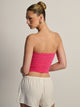 HARLOW HARLOW SIENNA TUBE TOP - HOT PINK - Boathouse