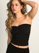 HARLOW HARLOW NINA TUBE TOP - BLACK - Boathouse