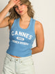 HARLOW HARLOW KENDALL PRINT TANK TOP - CANNES - Boathouse