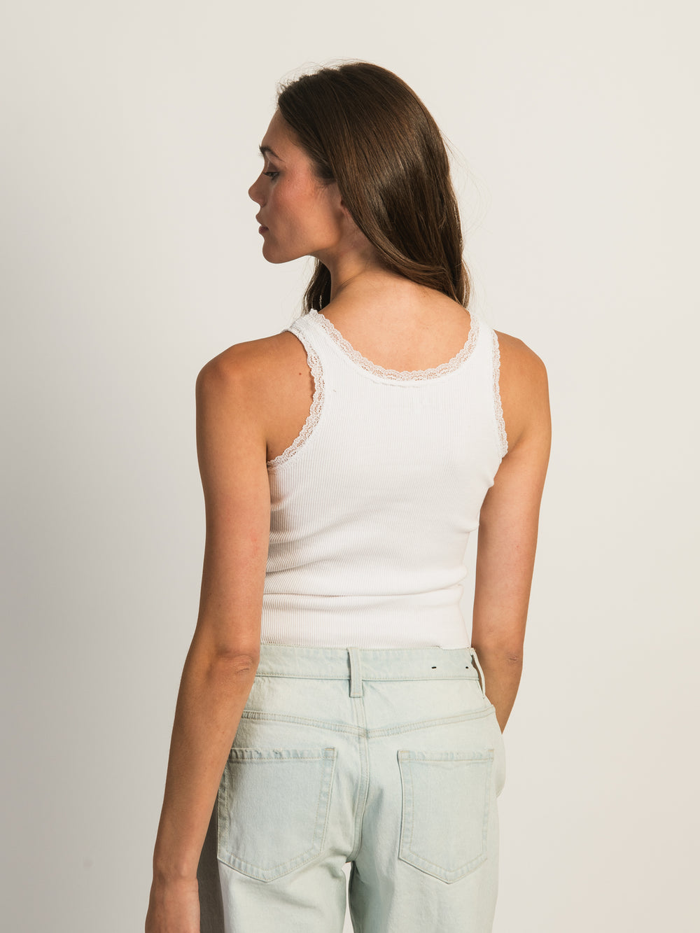 HARLOW KYLIE TANK - WHITE