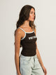 HARLOW HARLOW LOGAN PRINT TANK - CHOCOLATE - Boathouse