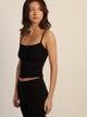 HARLOW HARLOW GIA TANK TOP - BLACK - Boathouse