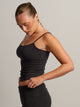 HARLOW HARLOW GIA TANK TOP - BLACK - Boathouse